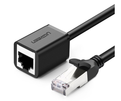 Kabel sieciowy RJ-45 (LAN) UGREEN NW112 Przedłużacz Ethernet RJ45 Cat. 6 FTP metalowa wtyczka